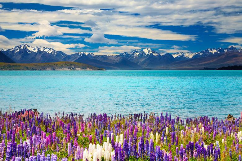 Lake Pukaki and Aoraki / Mount Cook, New Zealand